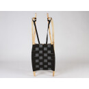 Kathrein Tourenrodel Zweisitzer mit Gurtsitz schwarz-anthrazit