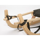 Kathrein Tourenrodel Zweisitzer mit Planensitz schwarz